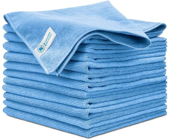 Microfiber Wholesale Pro Multi-Surface Microfiber Towel, 16" x 16", (12 Pack)