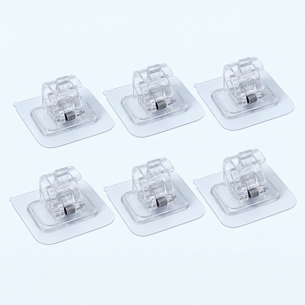 Curtain Rod Brackets with Clips