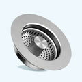 3-in-1 Stainless Steel Sink Drain Strainer