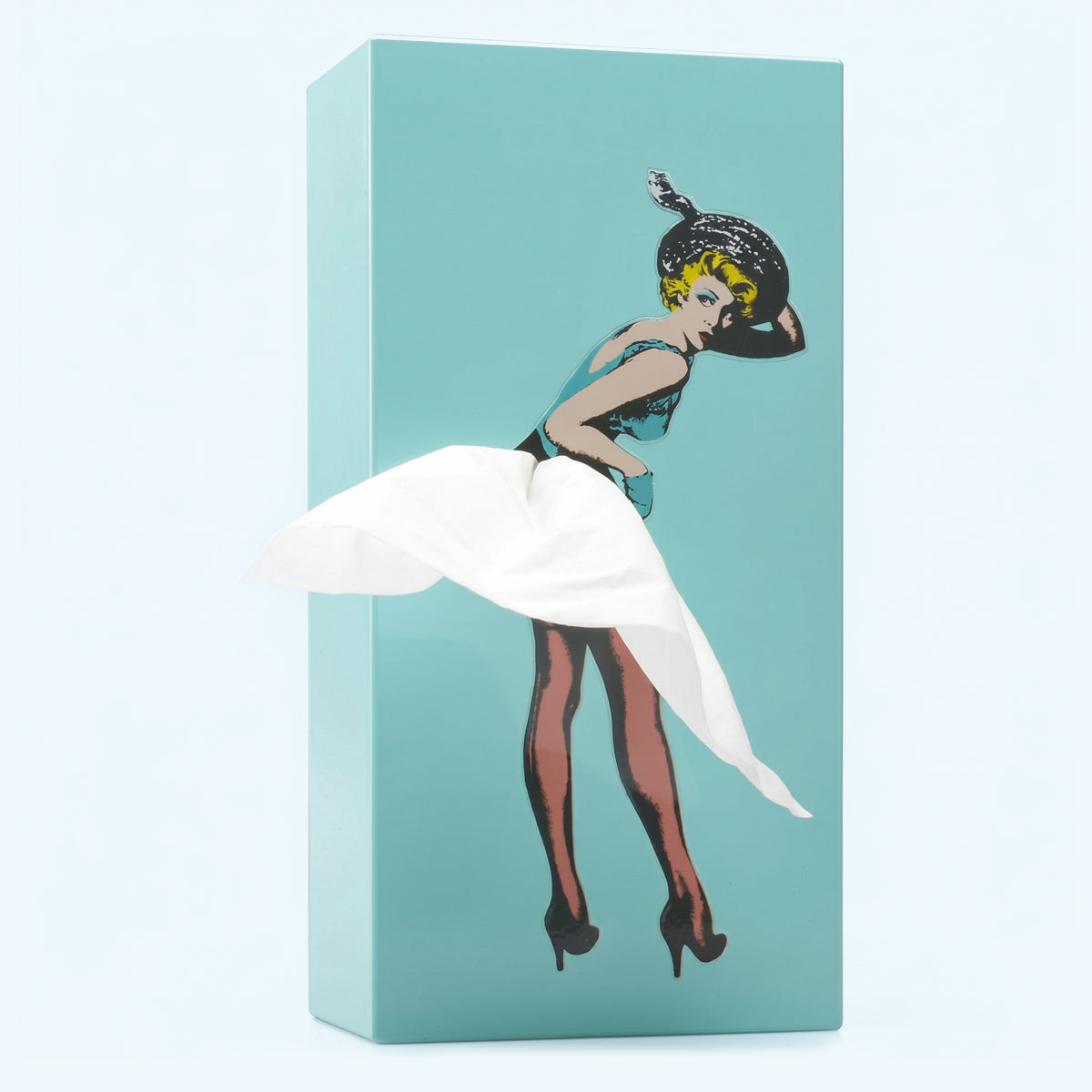 Flying Skirt Tissue Box