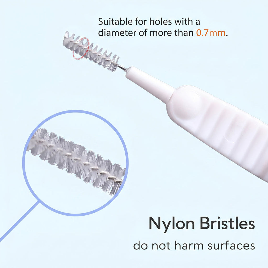 Crevice Cleaning Brush for Tiny Gaps