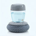 Soap Dispensing Steel Wool Dish Brush