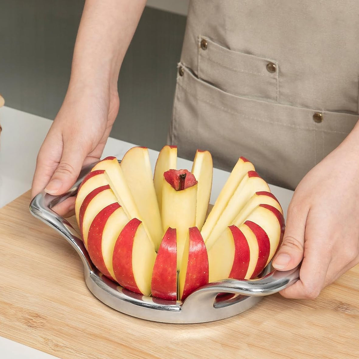 Stainless Steel Apple Corer and Slicer
