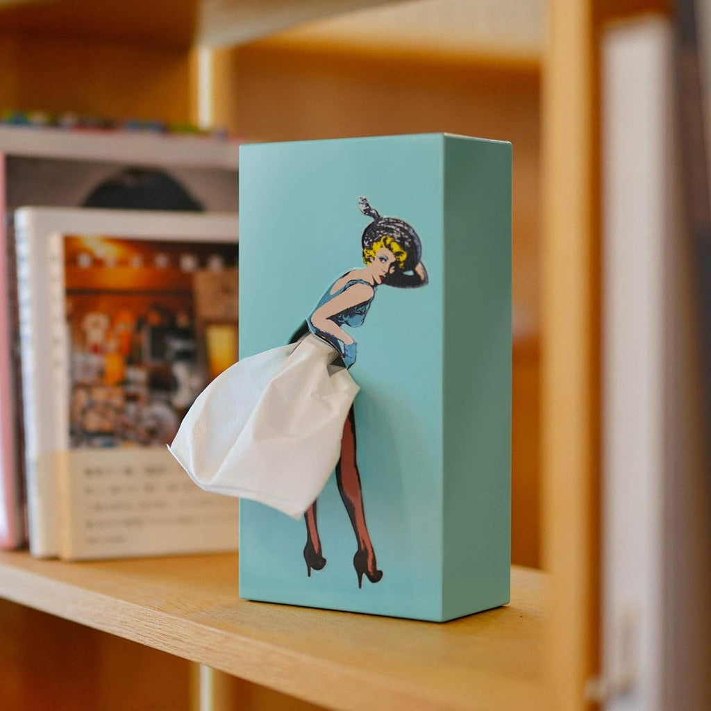 Flying Skirt Tissue Box