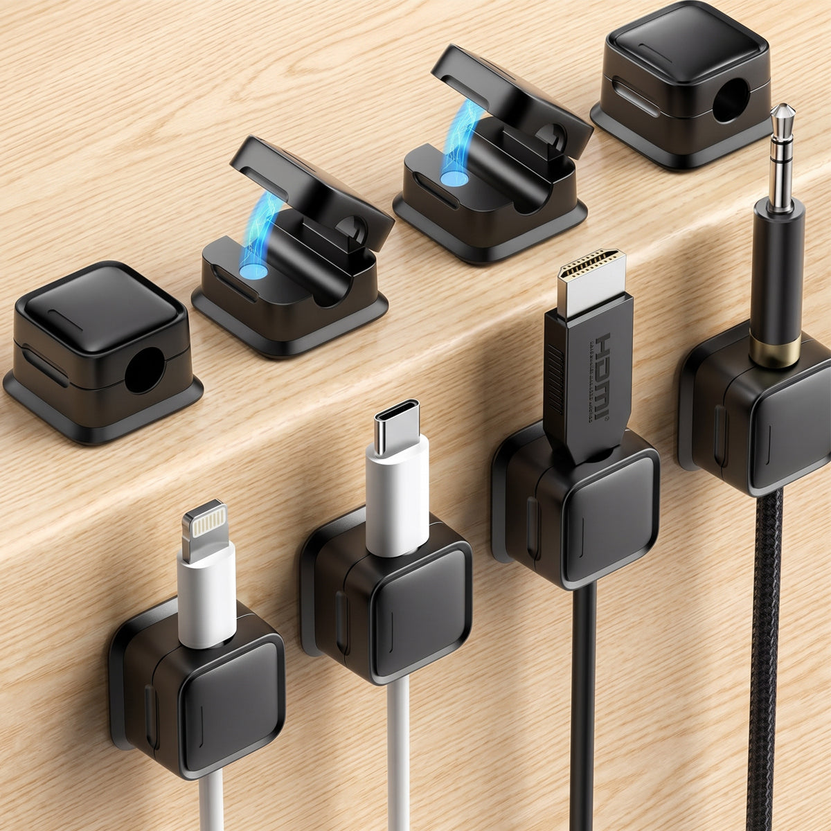 Magnetic Cable Organizer Clips