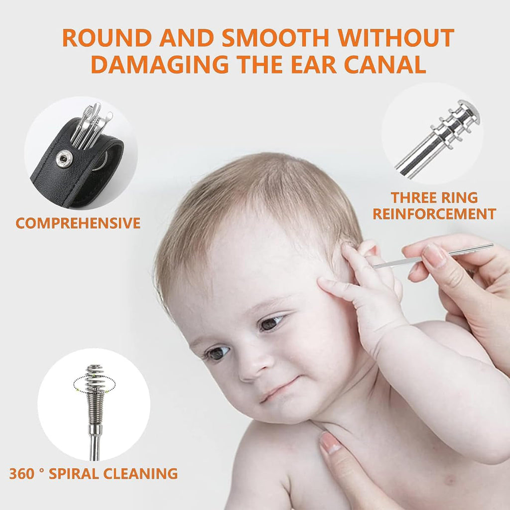 Reusable Soft Tip Ear Cleaning Kit