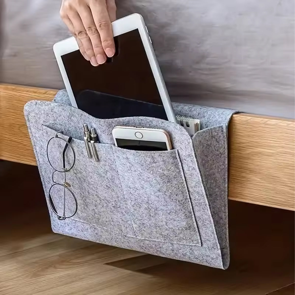 Storage Bag with Pockets Hanging Organizer
