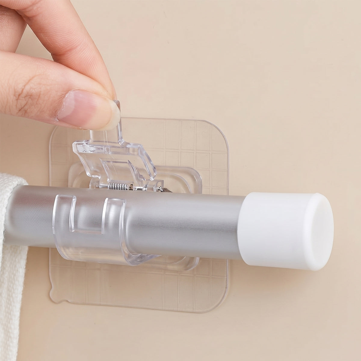 Curtain Rod Brackets with Clips