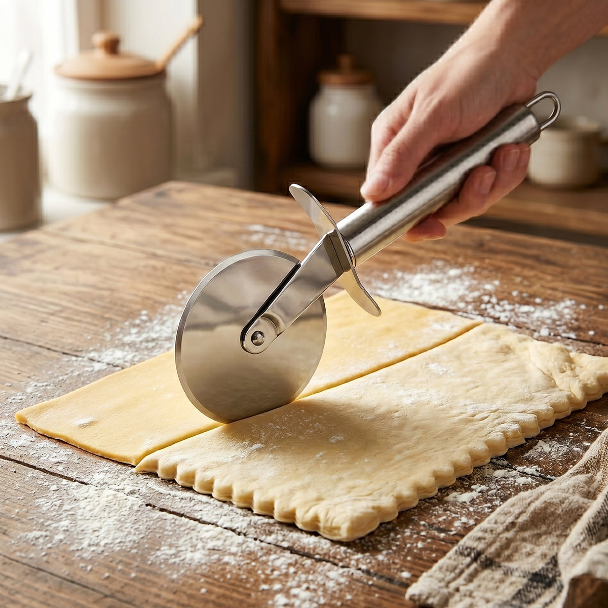 Stainless Steel Pizza Cutter Wheel
