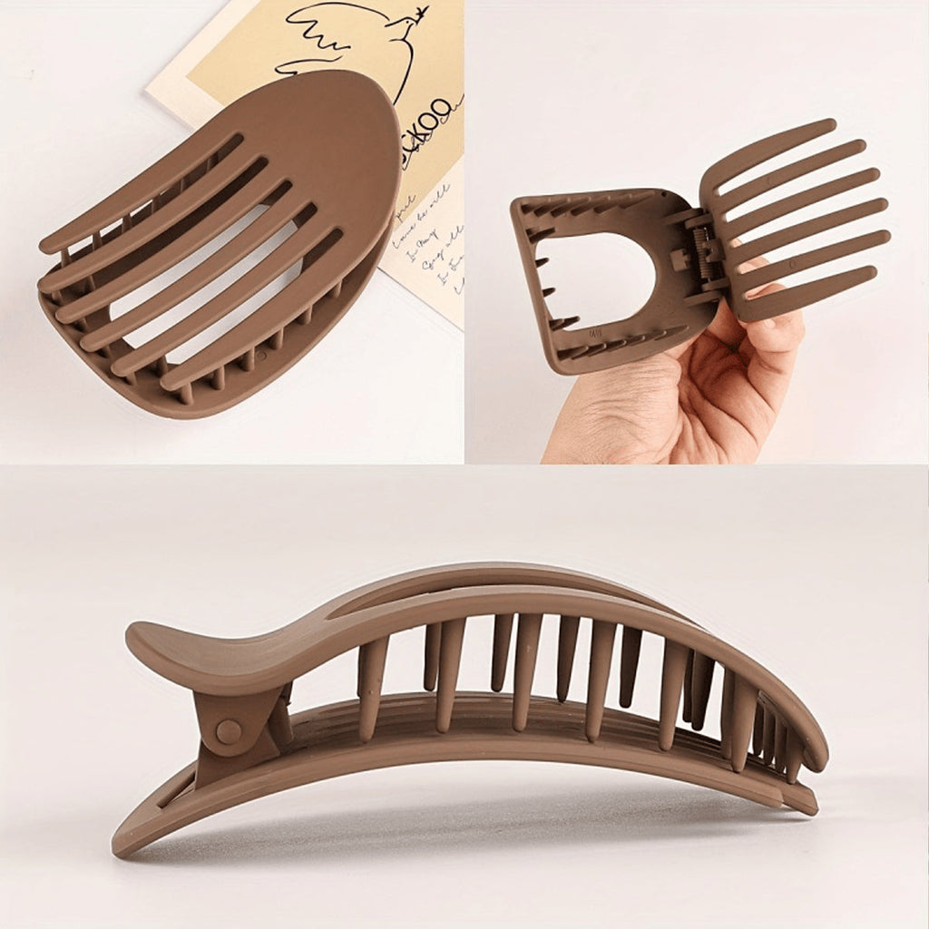 4 Pcs Flat Claw Hair Clips