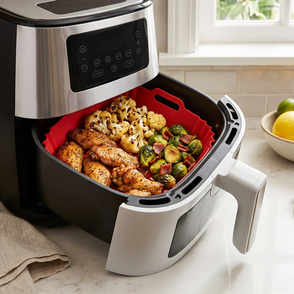 Reusable Silicone Air Fryer Basket Liner