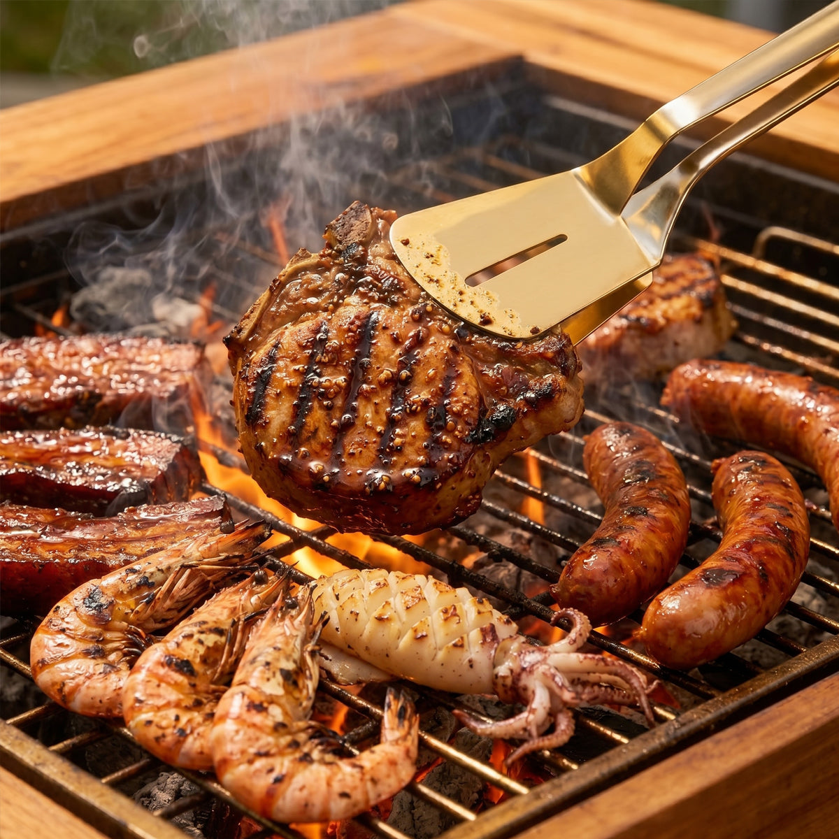 Stainless Steel Grill Clamp