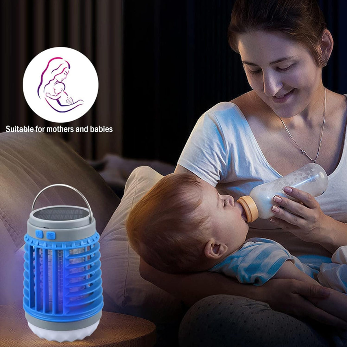 Multifunctional Solar Anti-Mosquito Light
