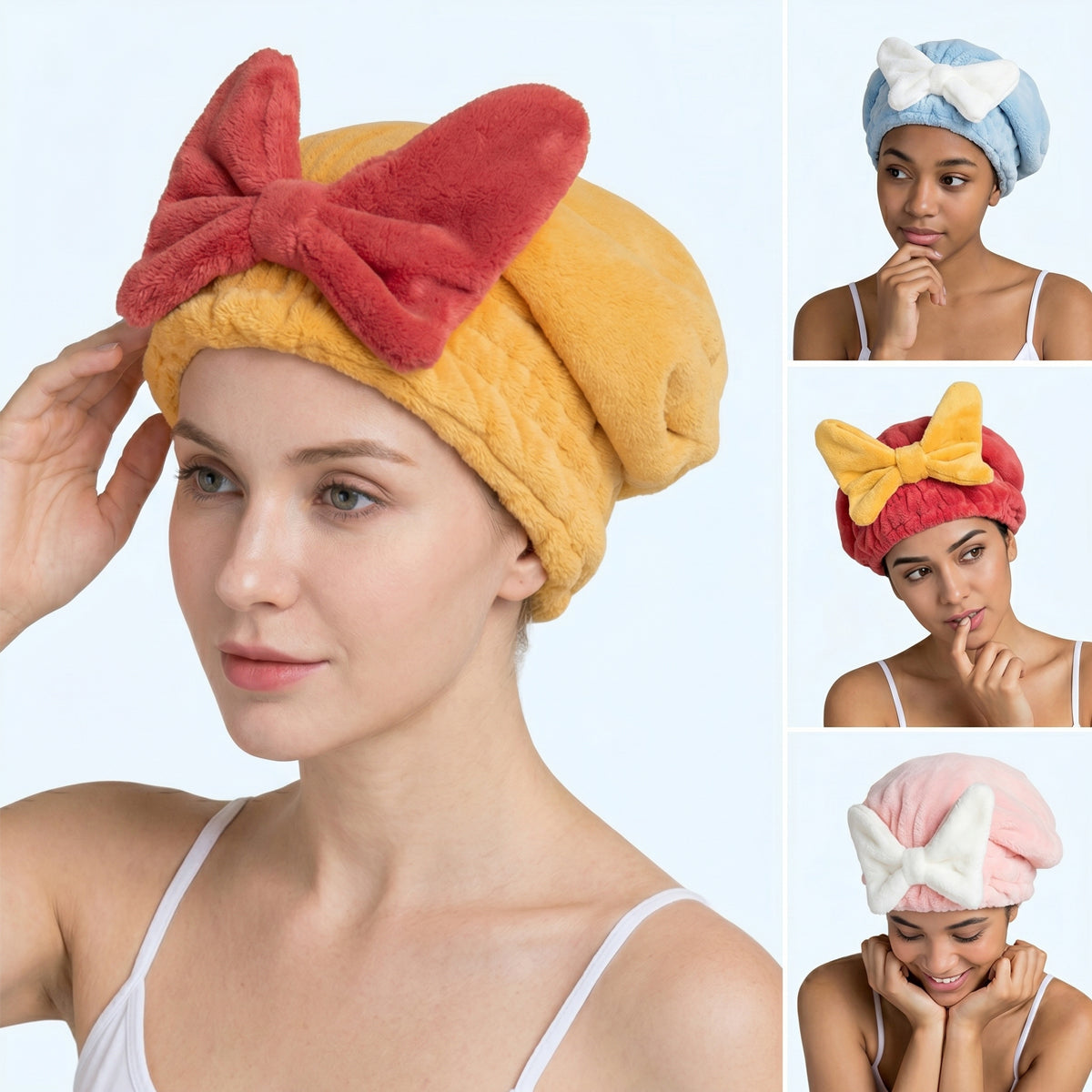 Super Absorbent Hair Towel Wrap for Wet Hair