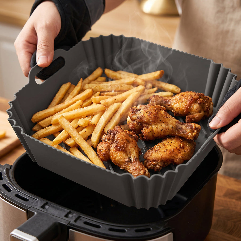 Reusable Silicone Air Fryer Basket Liner