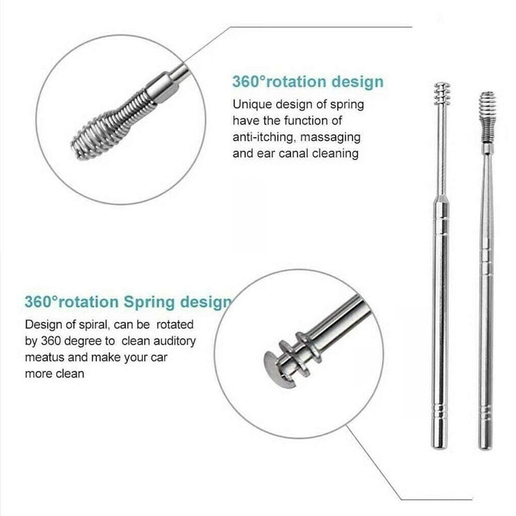 Reusable Soft Tip Ear Cleaning Kit