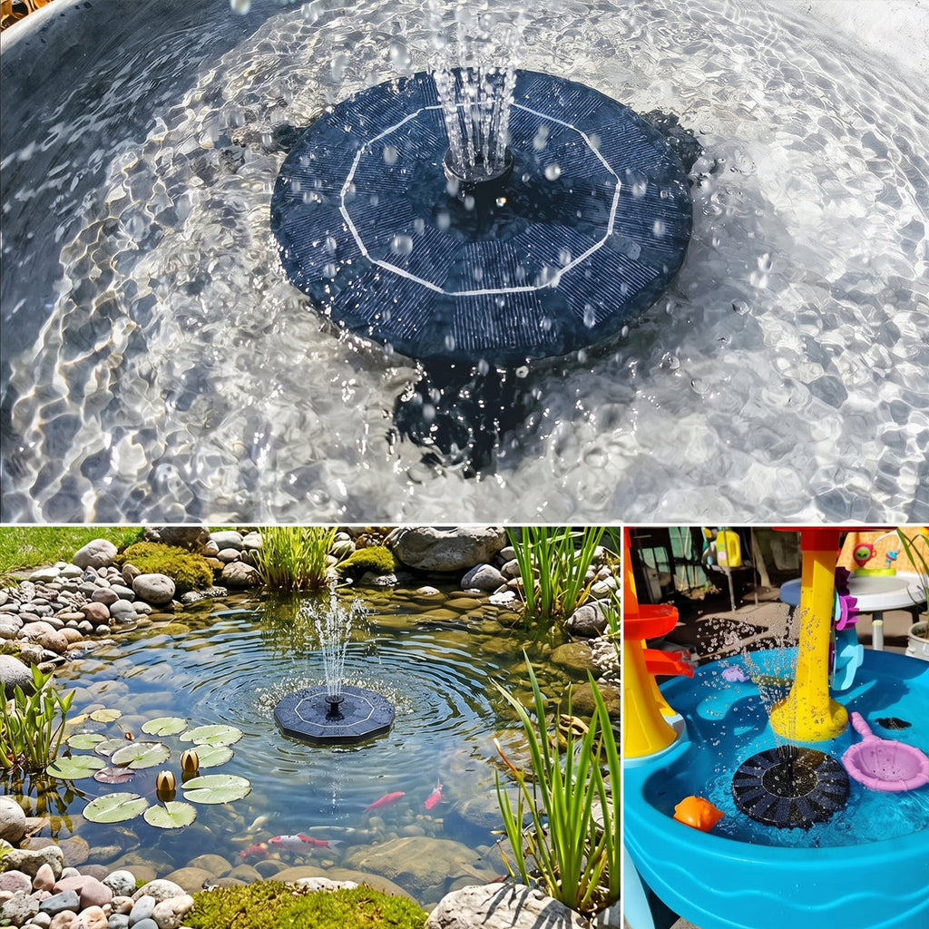 Solar Bird Bath Fountain Pump