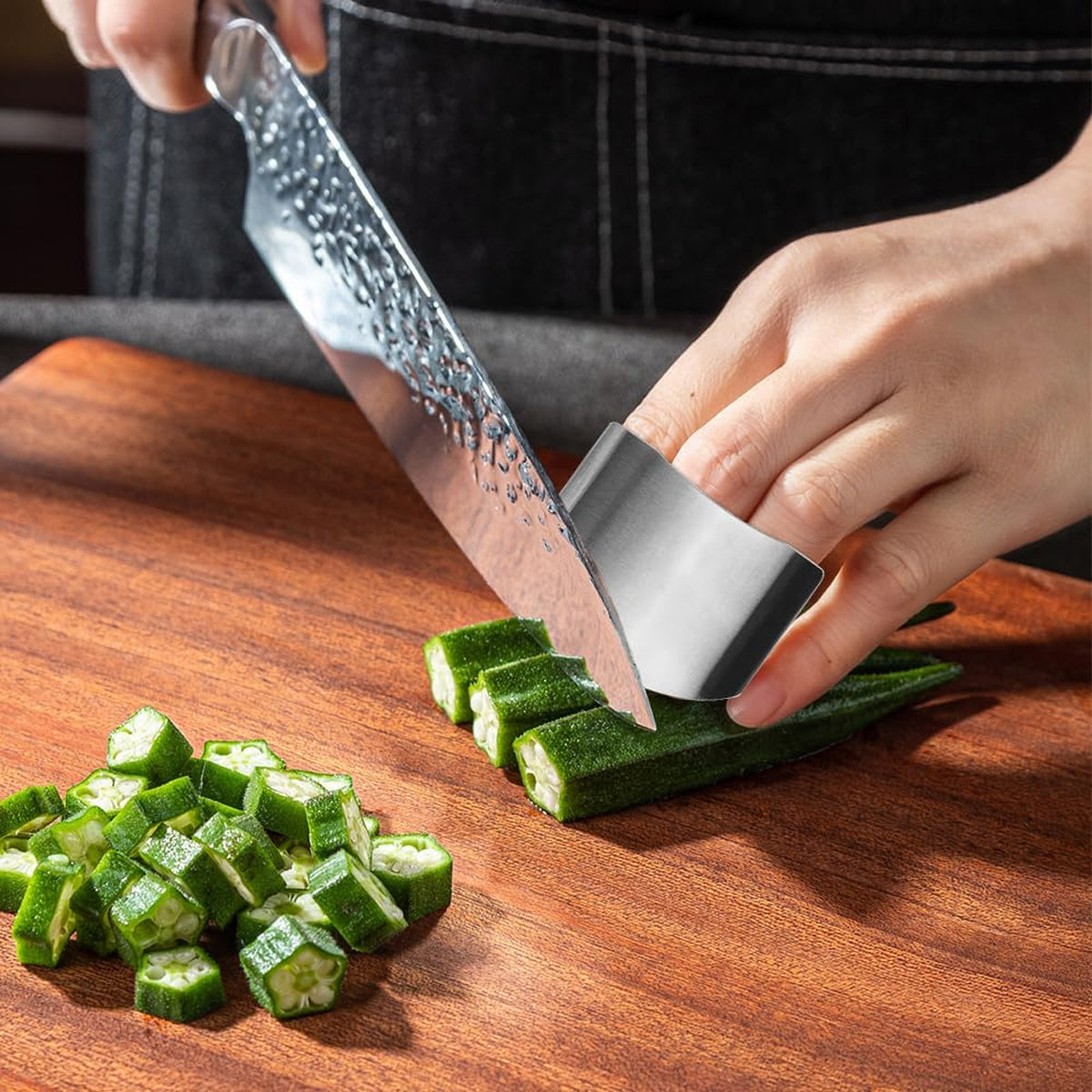 Stainless Steel Cutting Finger Guard