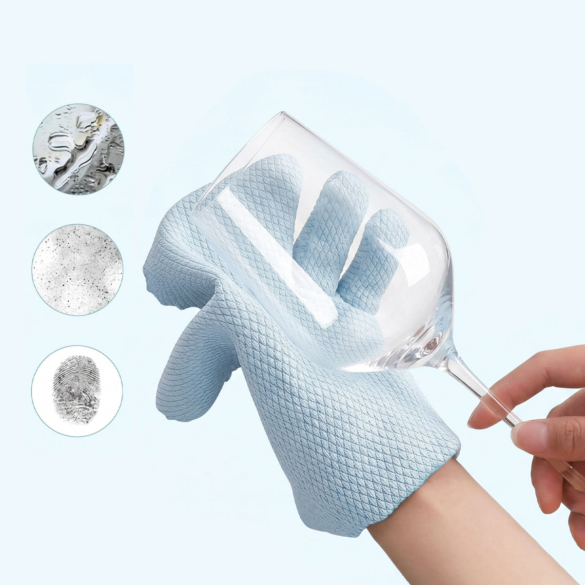 Microfiber Streak-Free Cleaning Cloths
