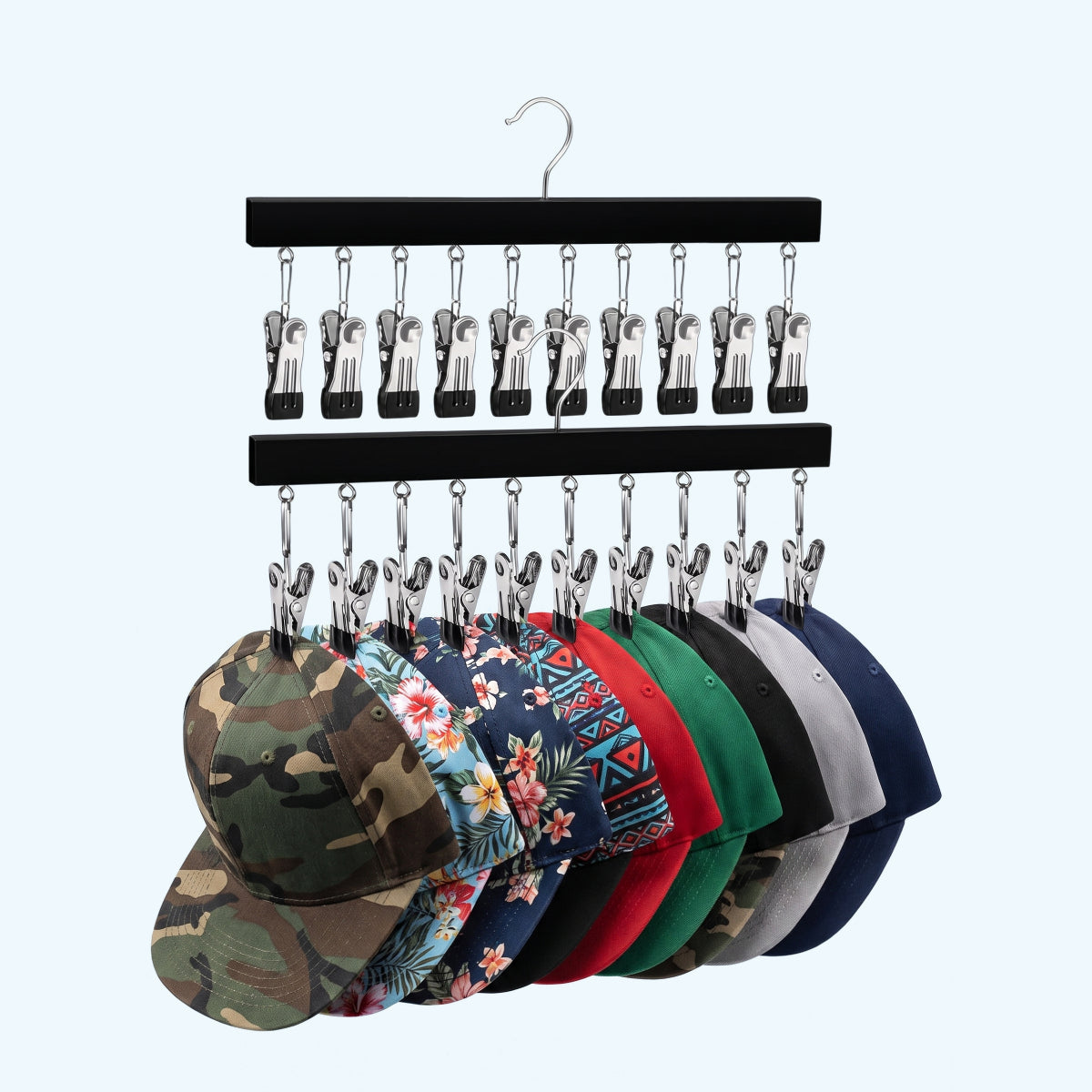 Multifunctional Wooden Hanger