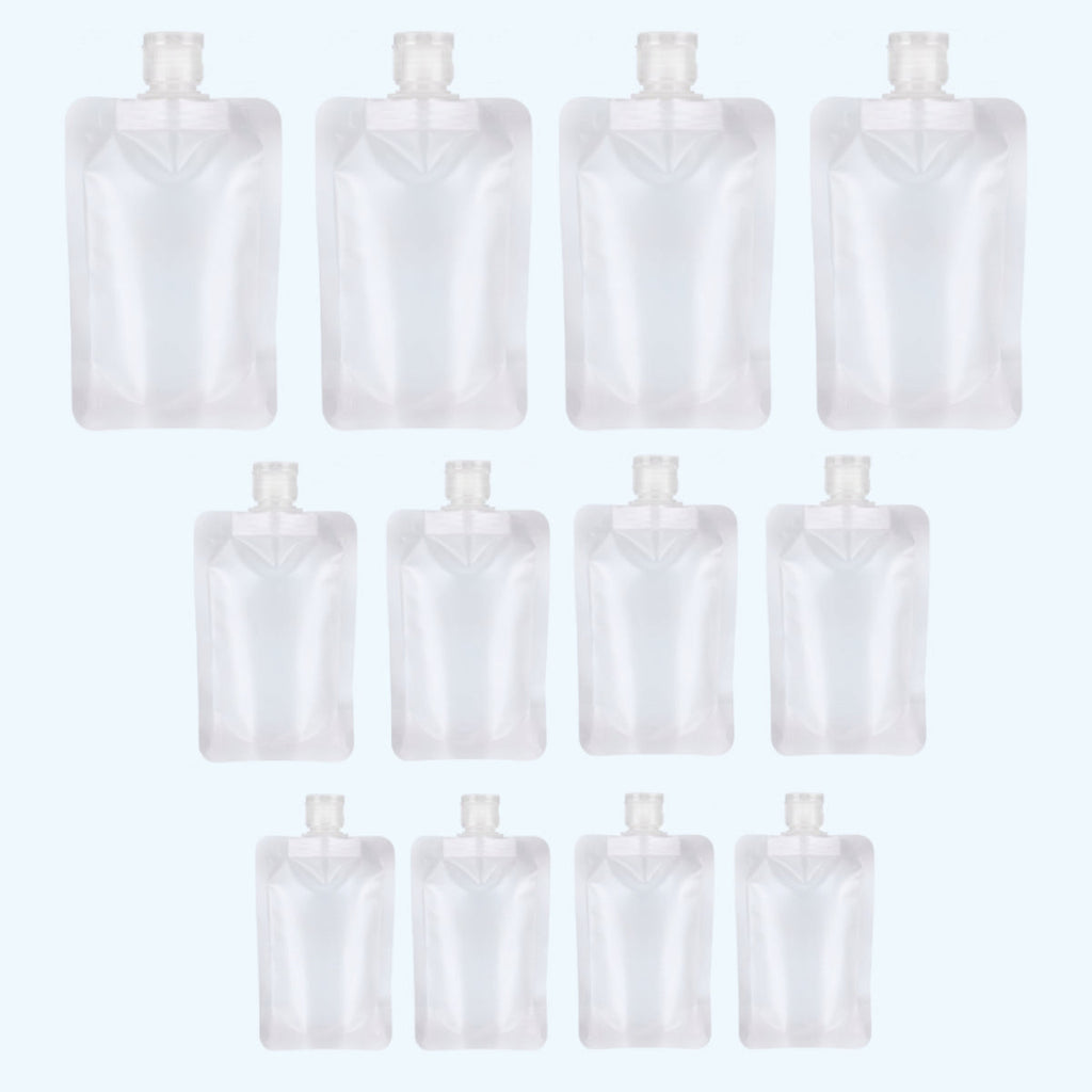 Leakproof Travel Squeeze Pouches Set