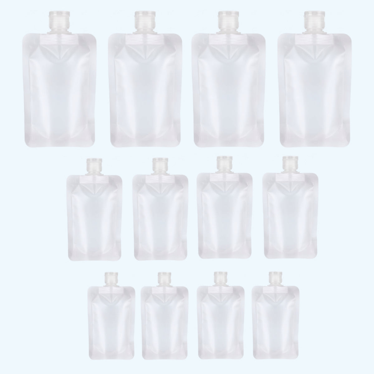 Leakproof Travel Squeeze Pouches Set