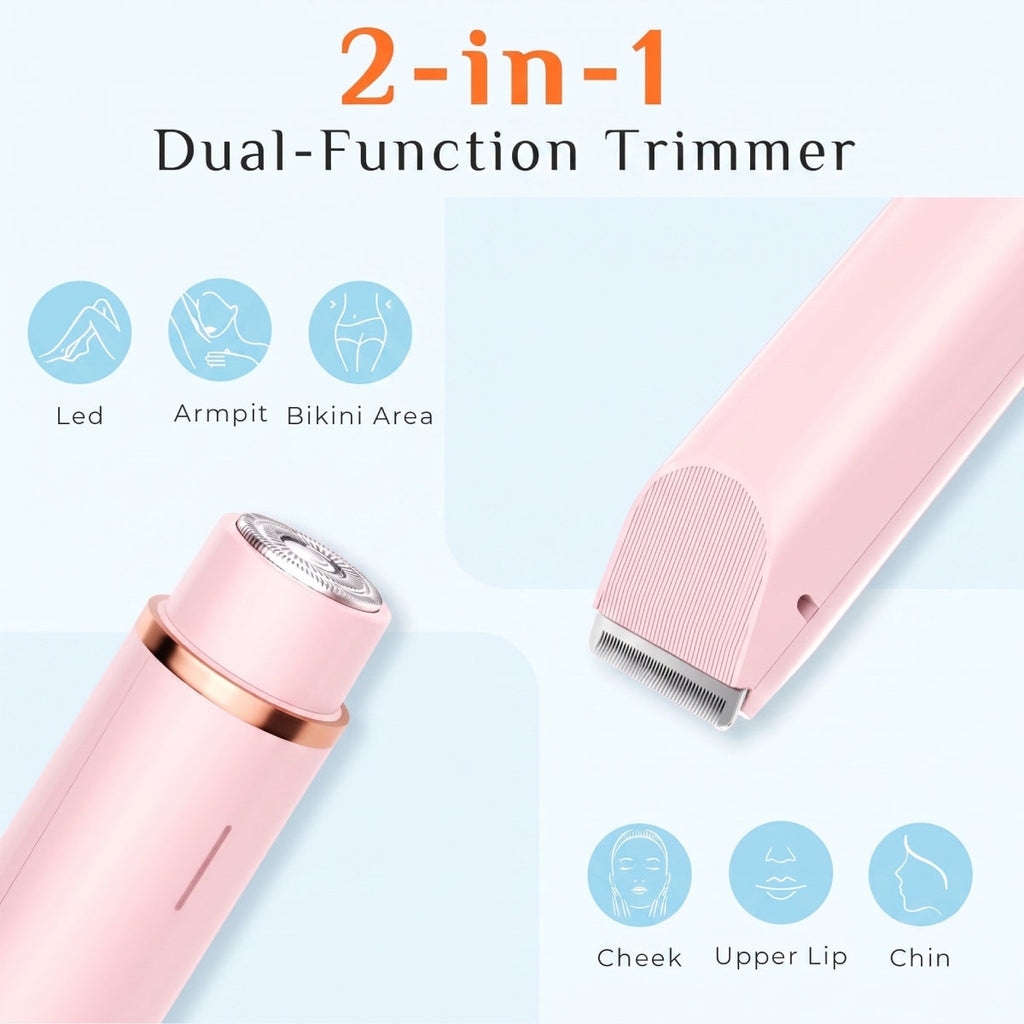 2-in-1 Electric Bikini Trimmer for Women