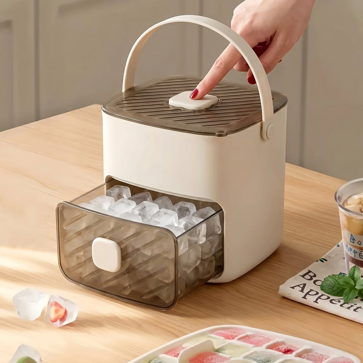 48-Compartment Ice Cube Maker