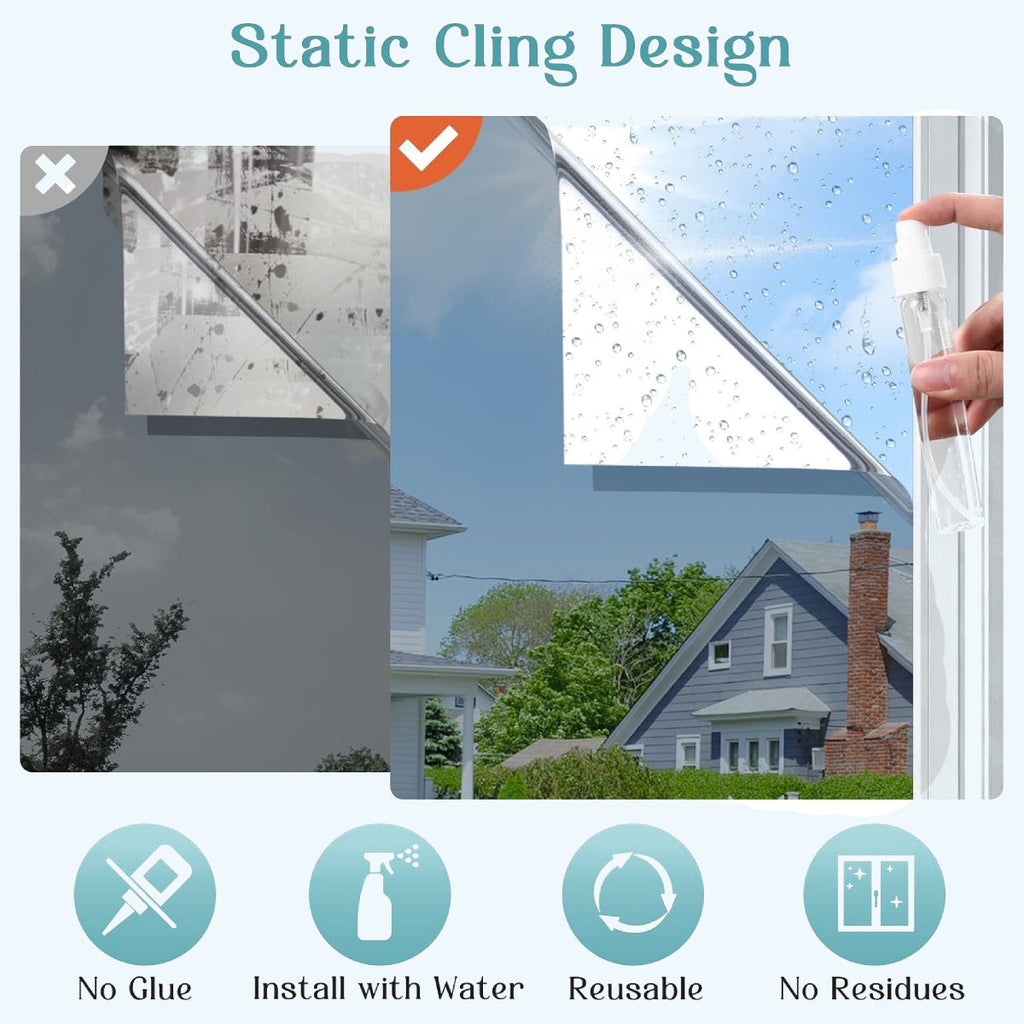 One-Way Window Privacy Film