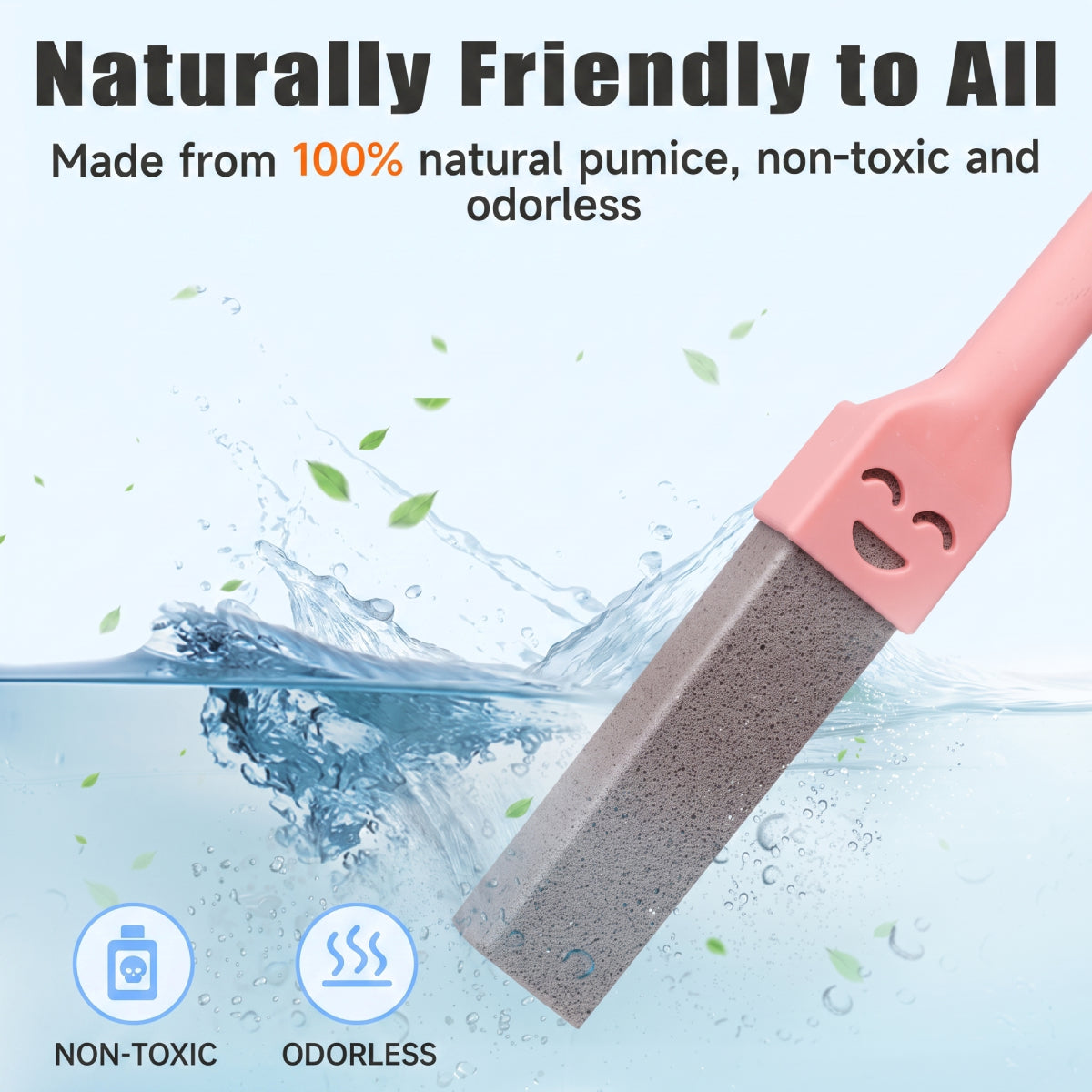 Pumice Stone Toilet Brush