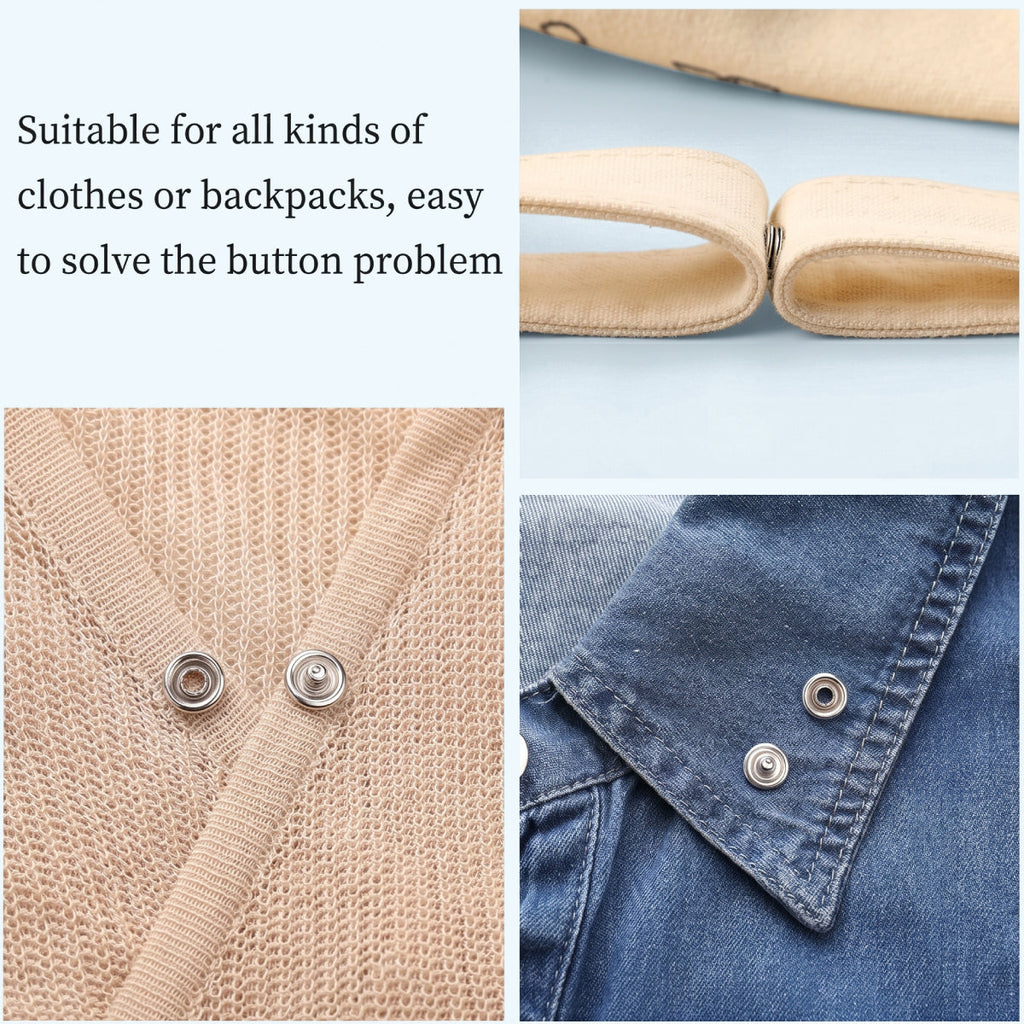 100-Set Metal Snap Button Kit