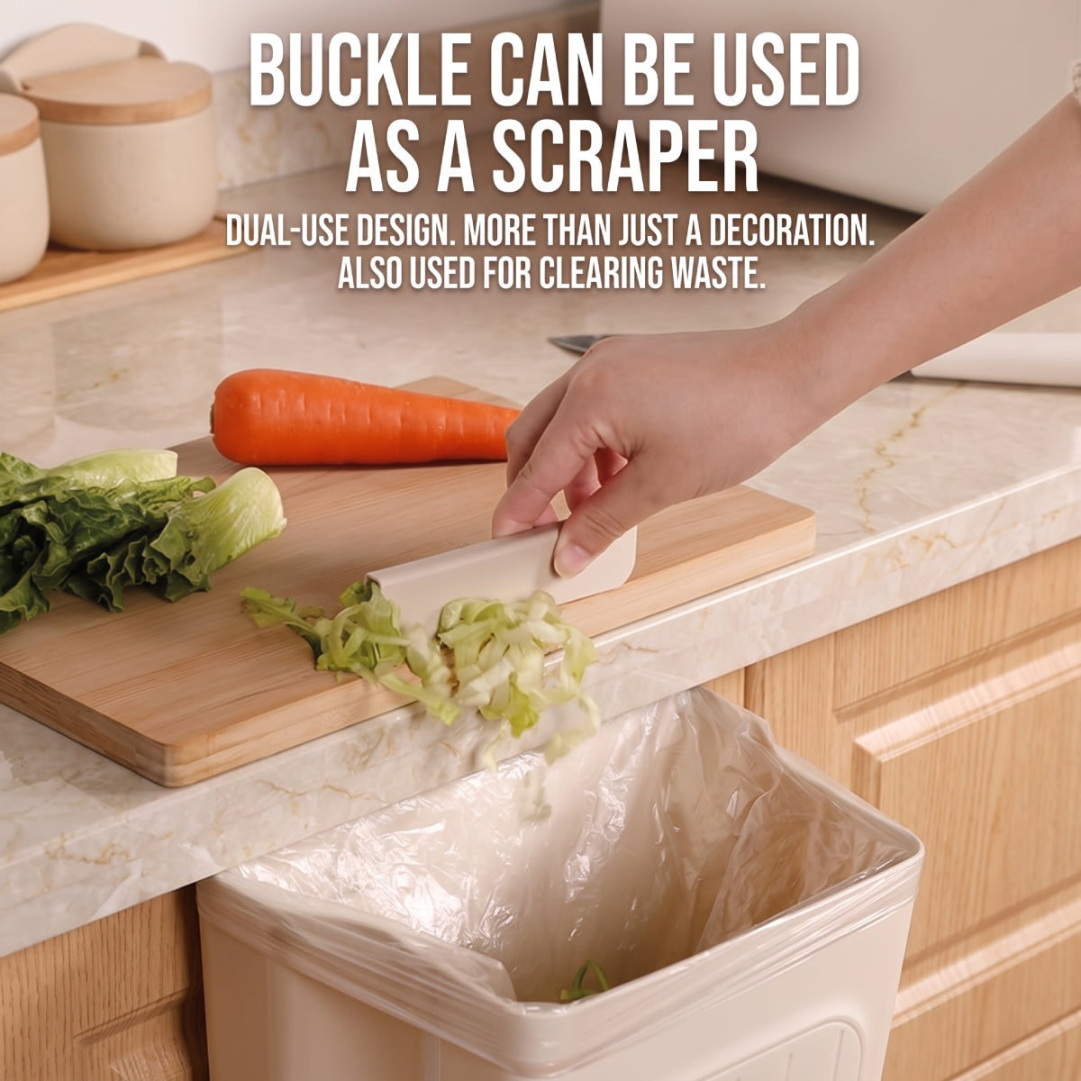 Collapsible Hanging Kitchen Trash Can