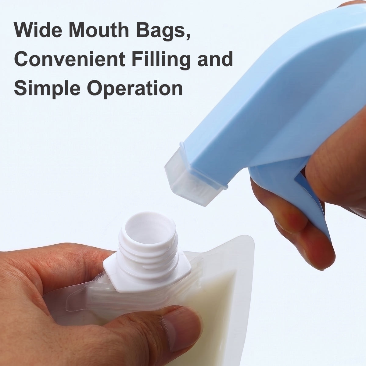 Leakproof Travel Squeeze Pouches Set