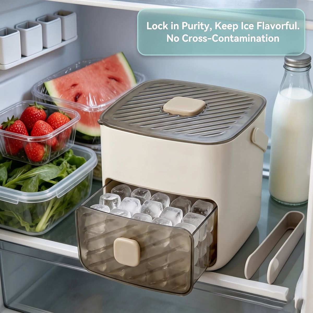 48-Compartment Ice Cube Maker