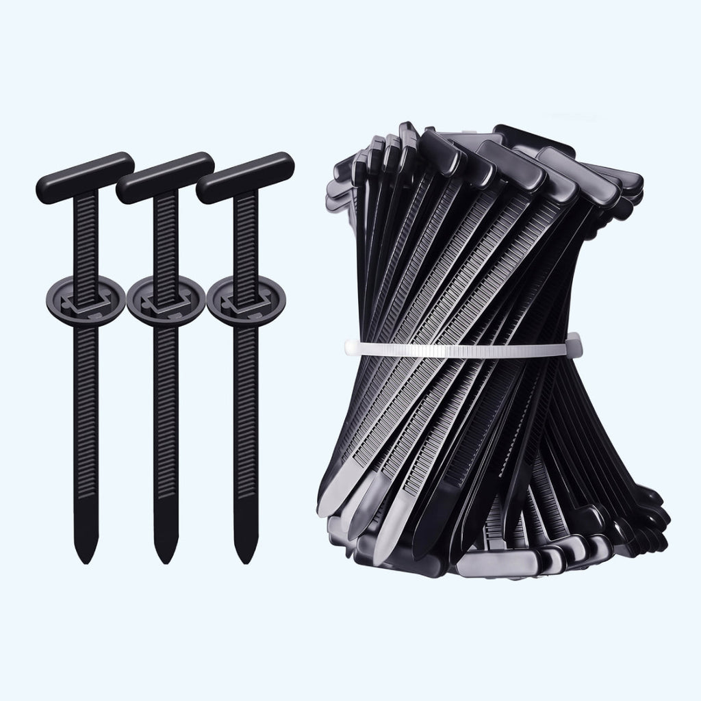 100PCS Universal Nylon Cable Tie Buckles