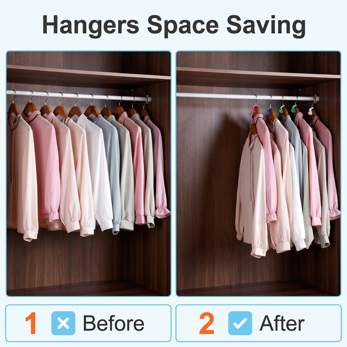 50PCS Hanger Connector Hooks