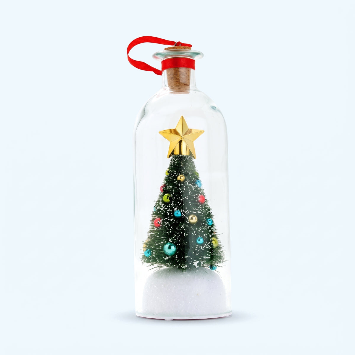 Recordable Christmas Glass Bottle
