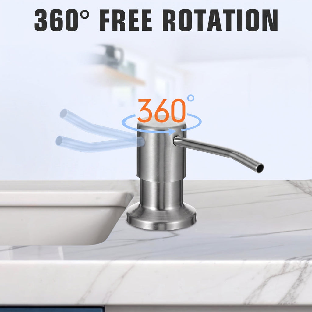 Kitchen Sink Soap Dispenser with Extension Tube