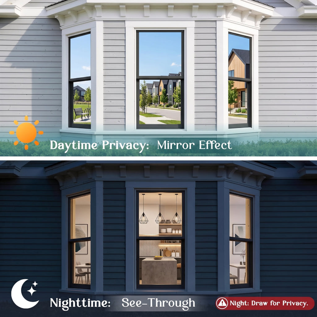 One-Way Window Privacy Film