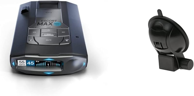 Escort MAX 360 MKII Radar Detector with EZ Mag Mount