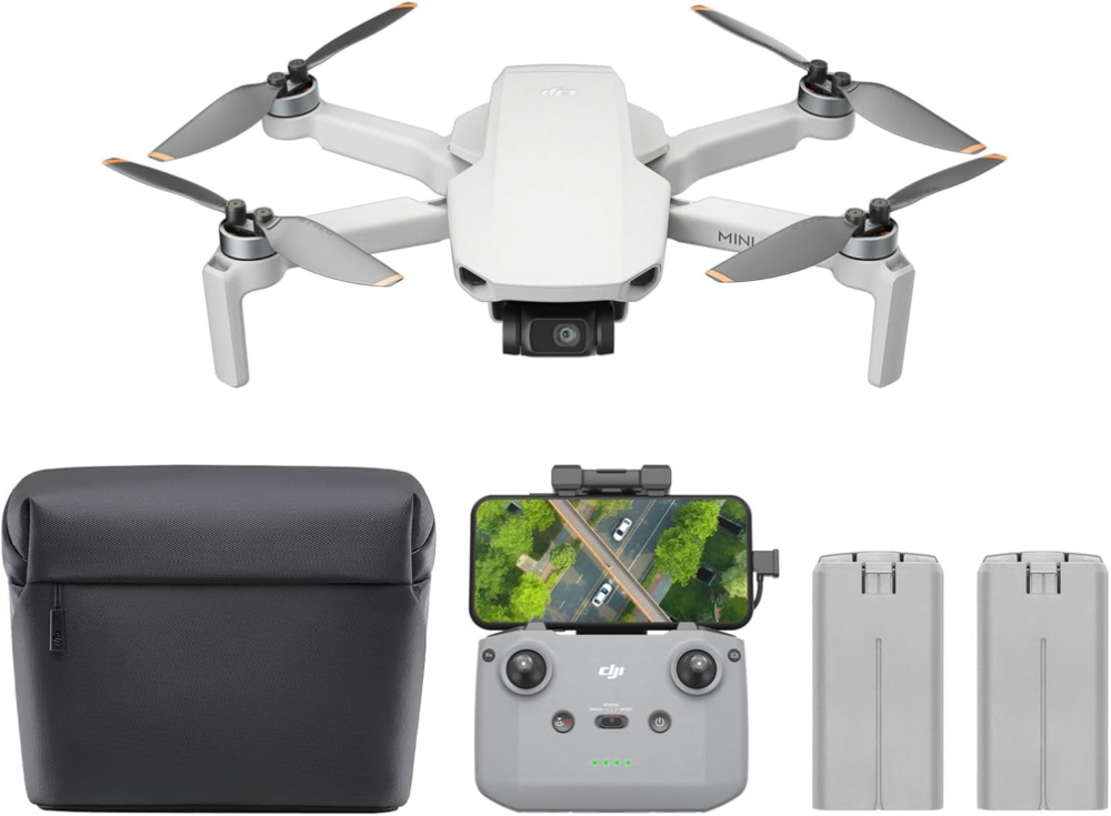 DJI Mini 4K Camera Drone Combo, Drone with 4K UHD Camera for Adults, Under 249 g