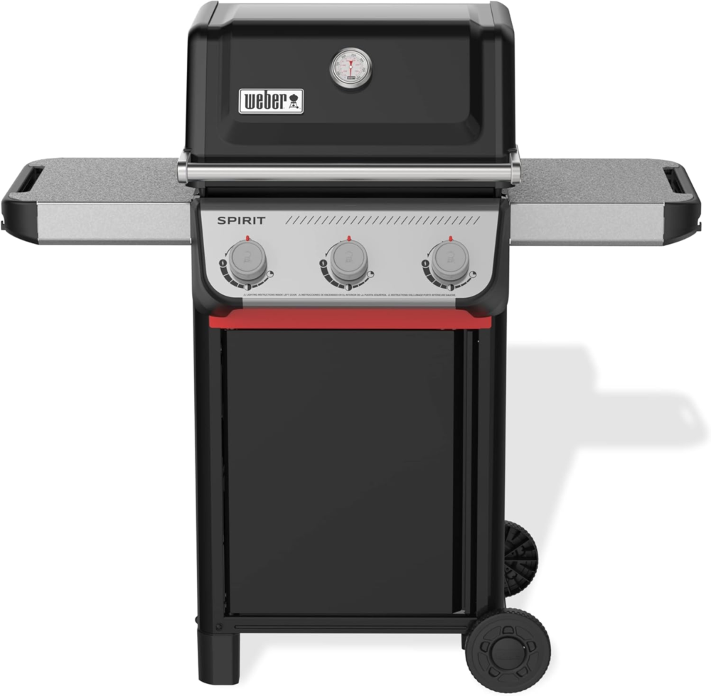 Weber Spirit E-310 Liquid Propane Gas Grill for Outdoor Cooking and BBQ