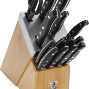ZWILLING TWIN Signature 15-pc Self-Sharpening Knife Block Set - Natural