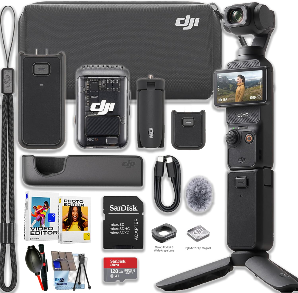DJI Osmo Pocket 3 Creator Combo Bundle