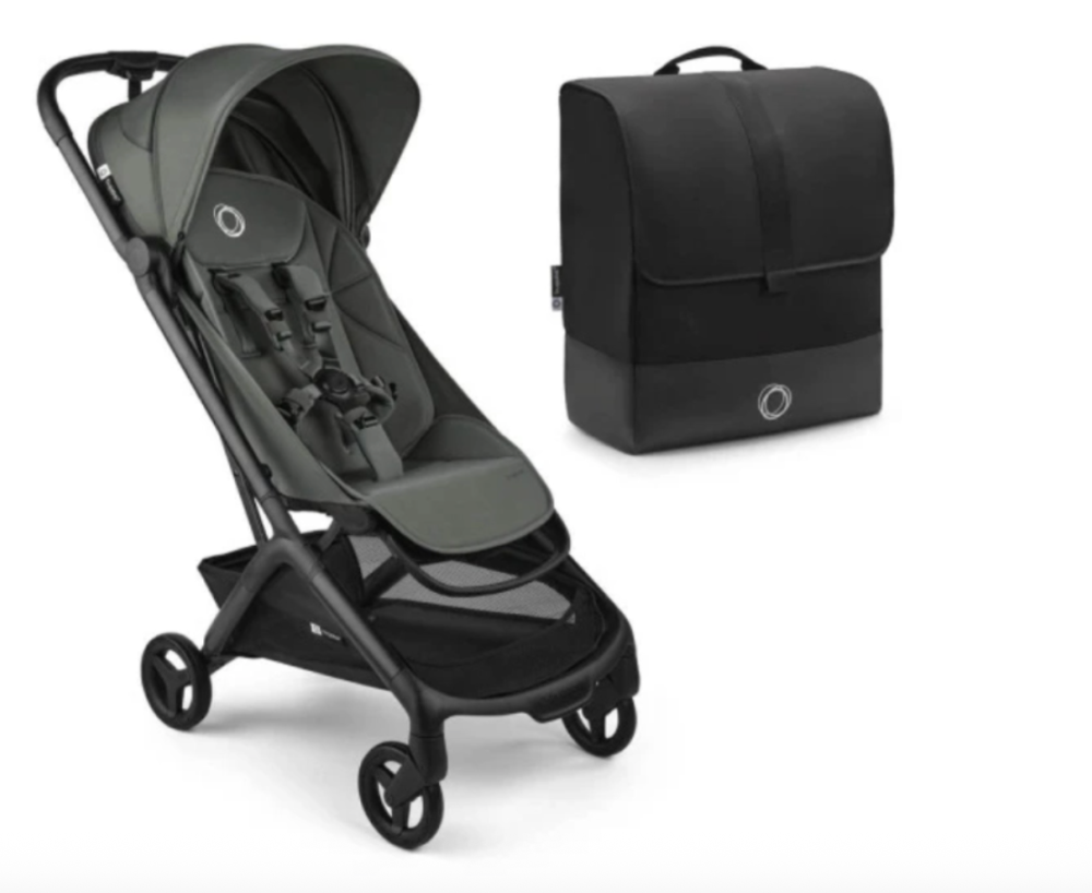Bugaboo Butterfly 2 Compact Travel Stroller - Forest Green FREE Bugaboo Transport Bag